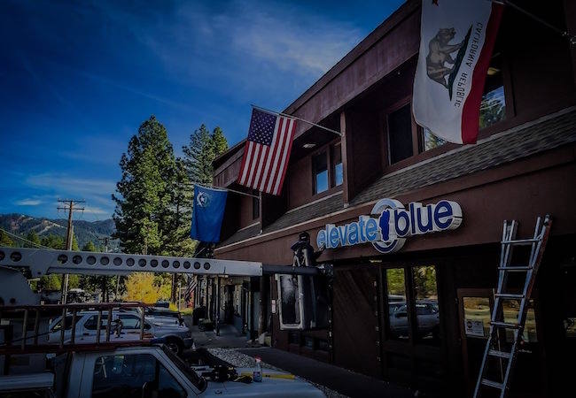 ElevateBlue Front Door